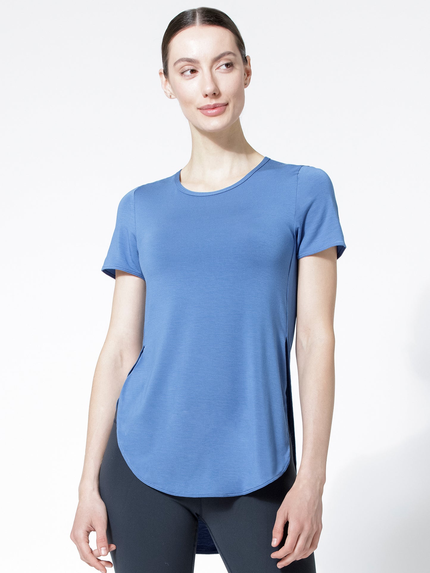 HI LO SIDE SPLIT TEE, MATISSE