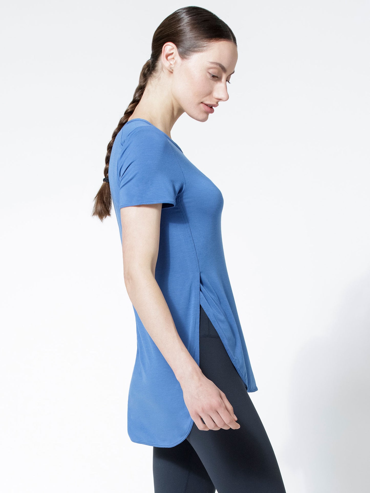 HI LO SIDE SPLIT TEE, MATISSE