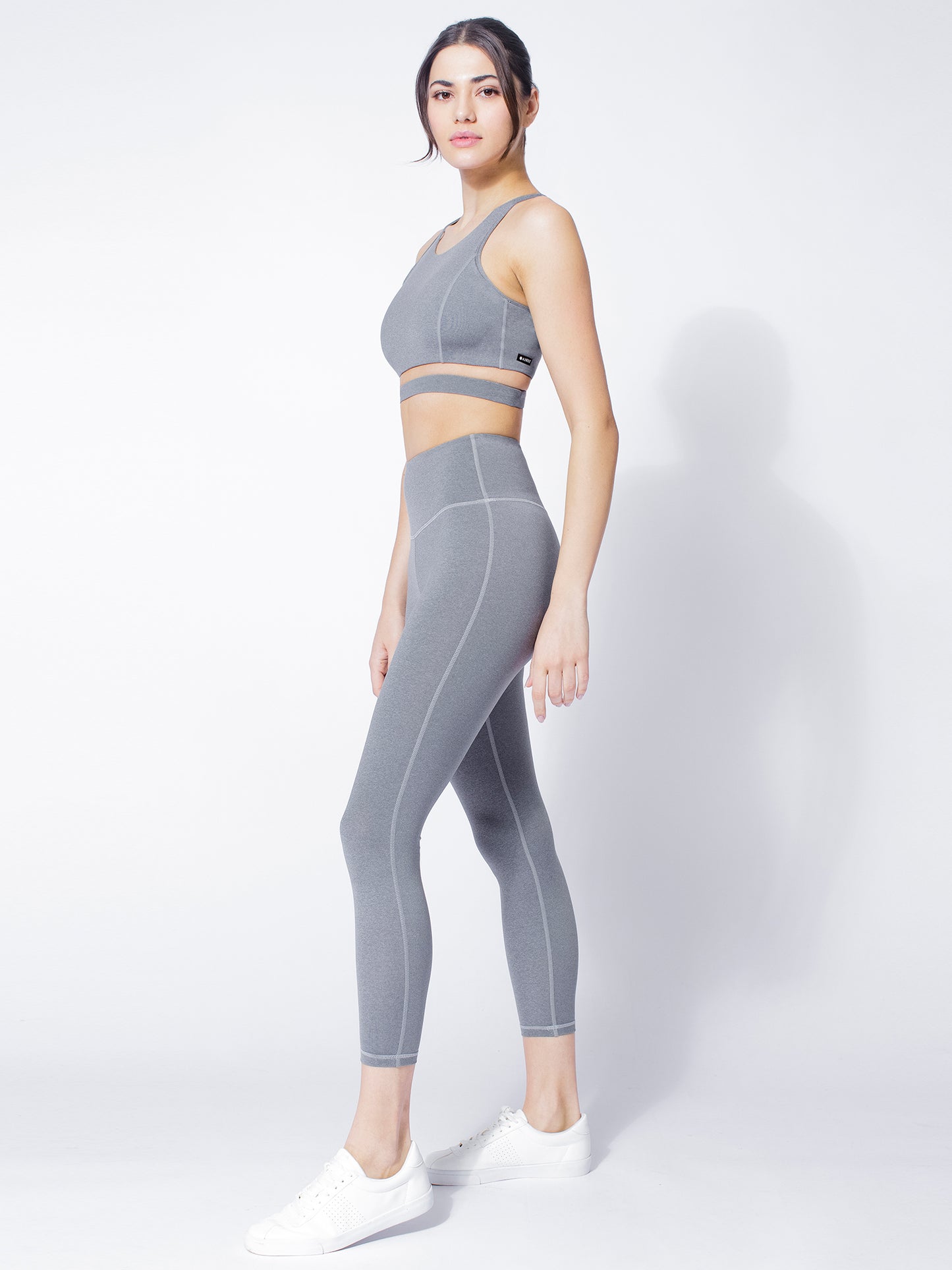 INFINITY BRA, LIGHT HEATHER GREY