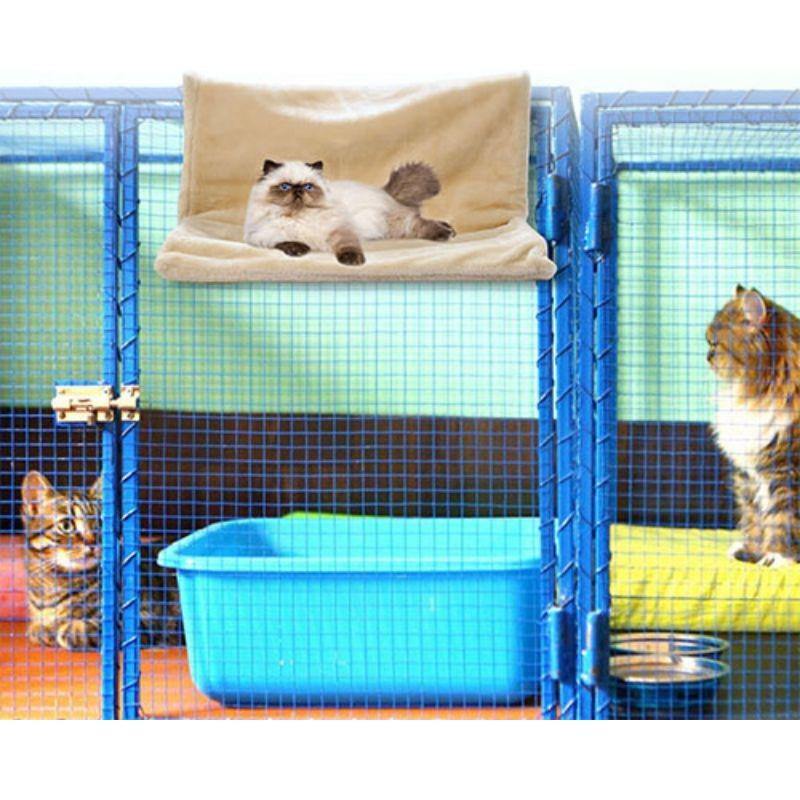 Cat Radiator Bed  Pet Hammock  Washable  Removable Mat with Metal Frame - souvikdeysample