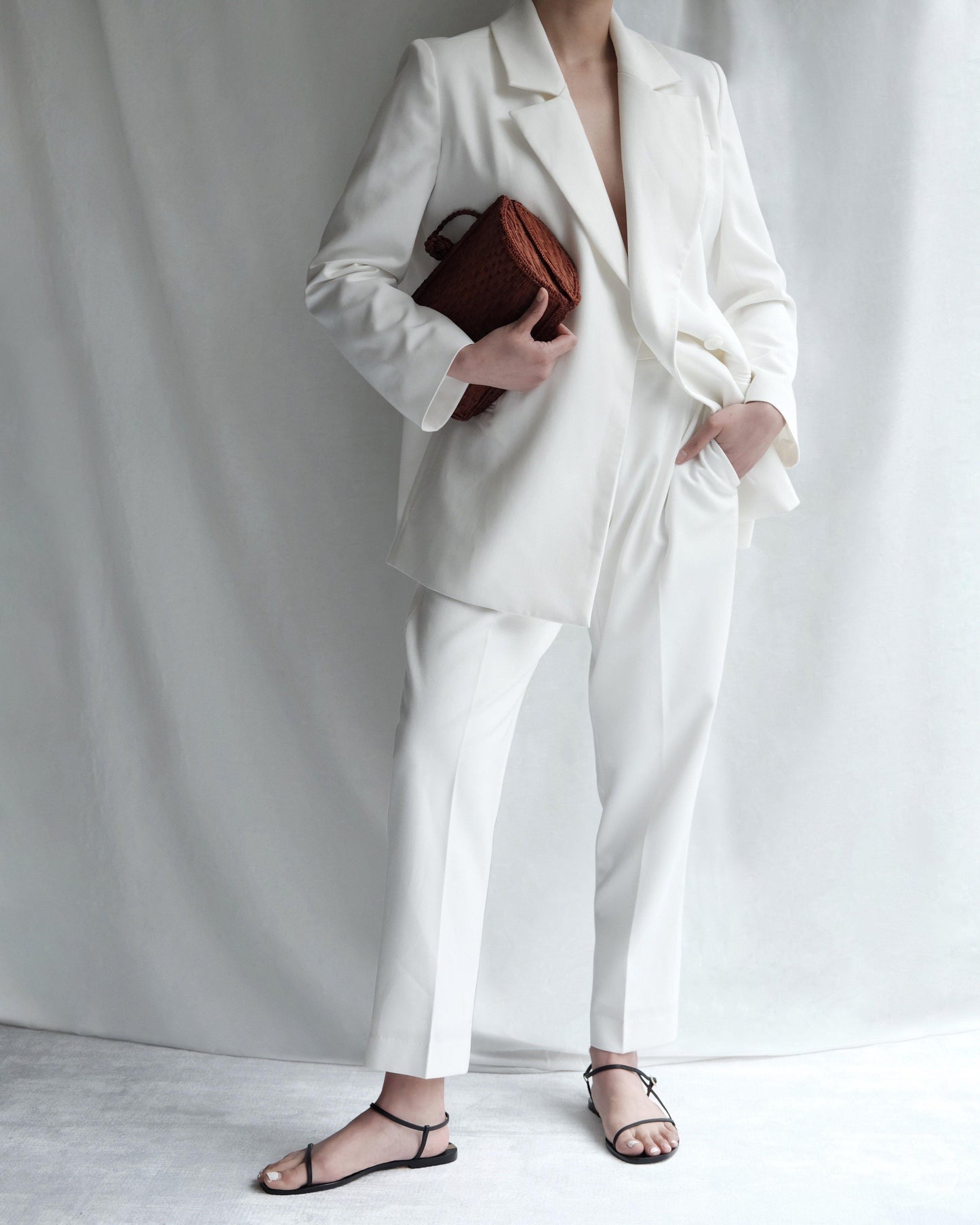 Selma Tapered-Leg Trousers - souvikdeysample