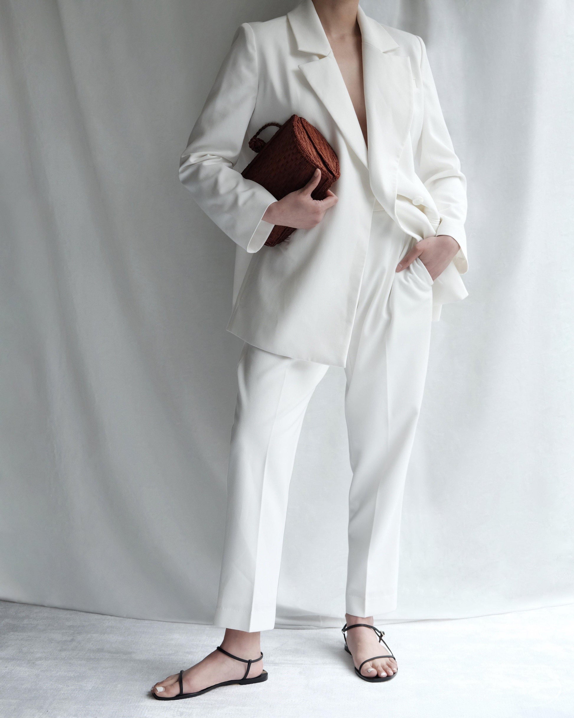 Selma Tapered-Leg Trousers - souvikdeysample