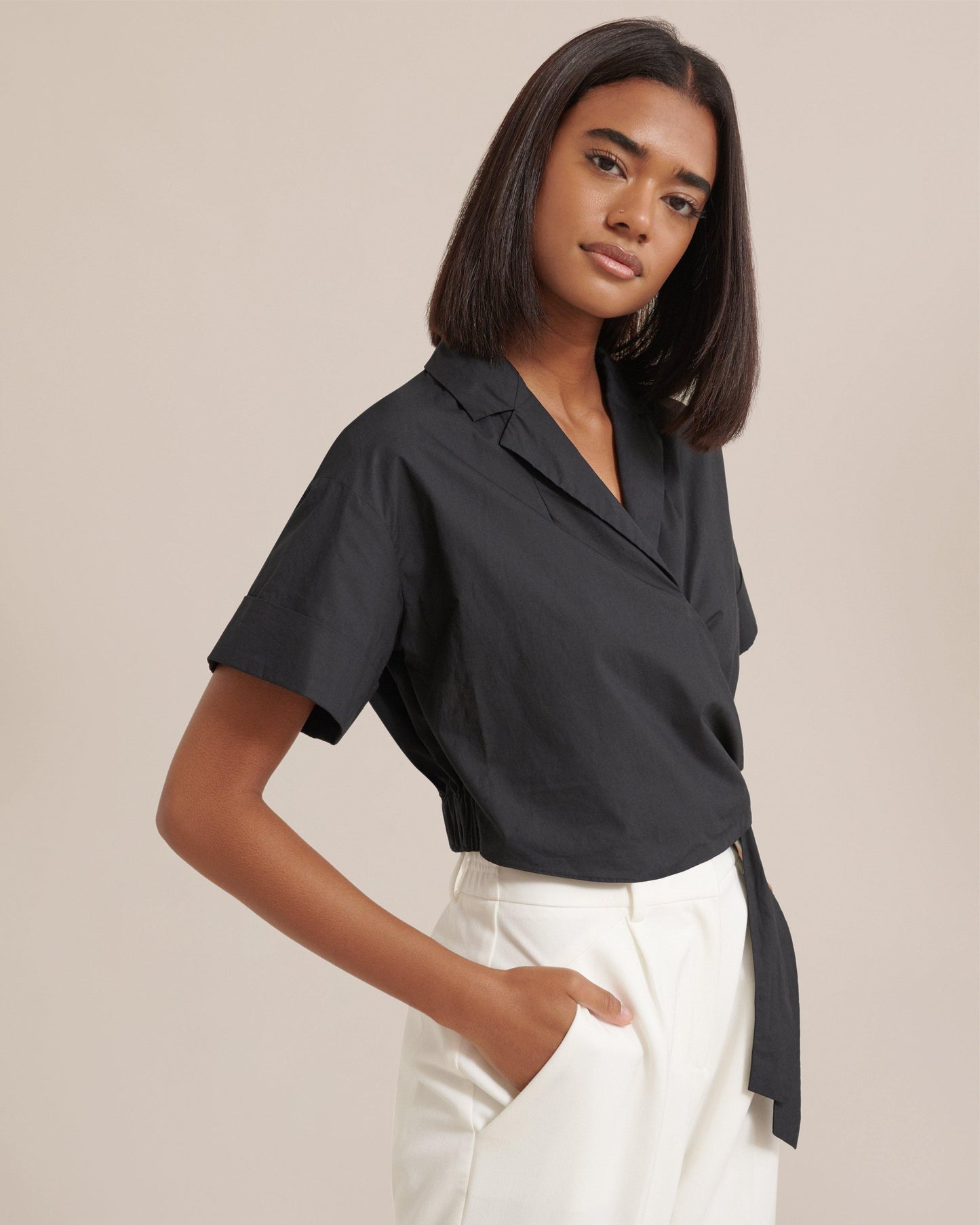 Selma Tapered-Leg Trousers - souvikdeysample