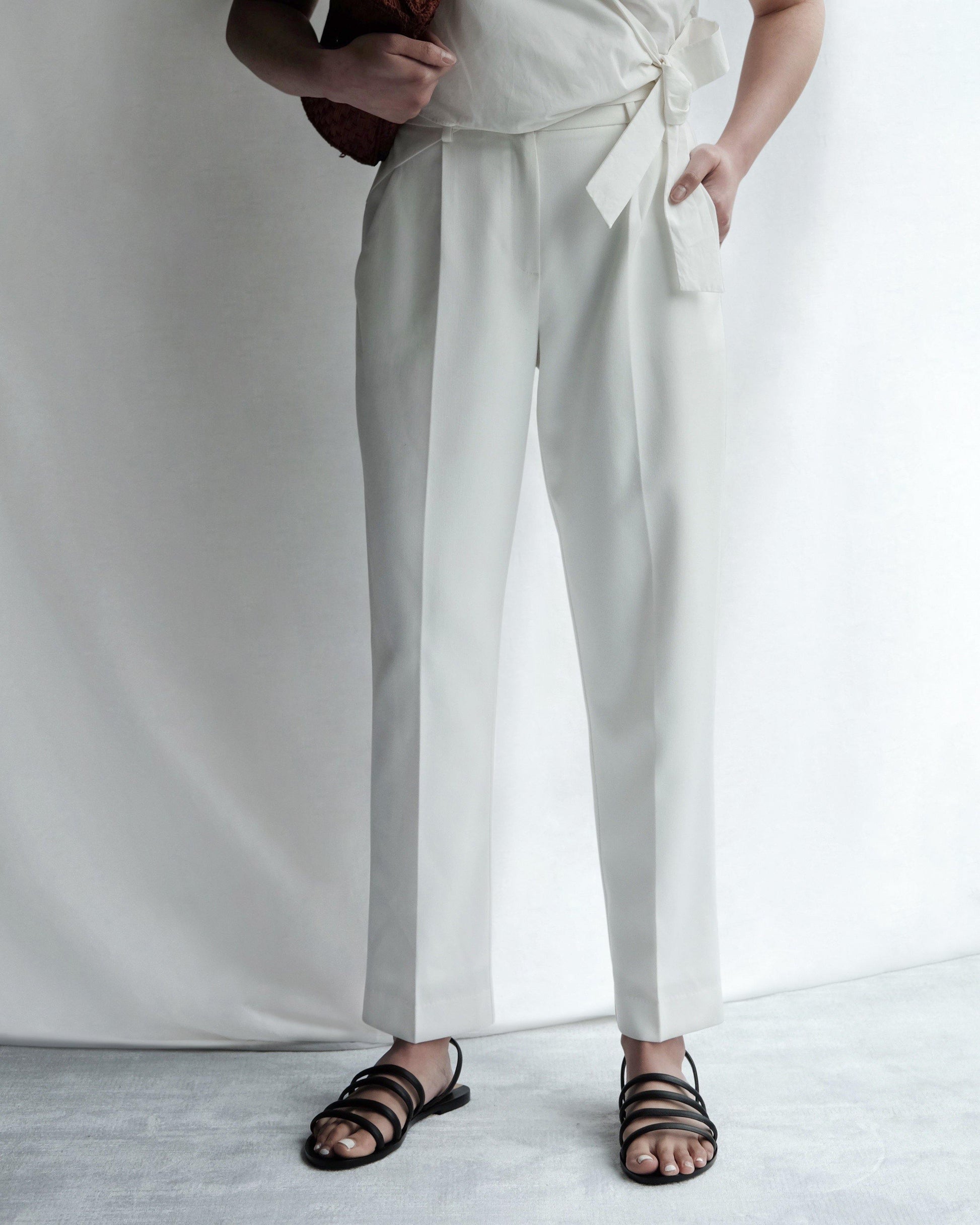 Selma Tapered-Leg Trousers - souvikdeysample