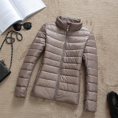 2019 New Brand 90% White Duck Down Jacket Women Autumn Winter Warm Coat Lady Ultralight Duck Down Jacket Female Windproof Parka - souvikdeysample