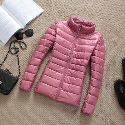 2019 New Brand 90% White Duck Down Jacket Women Autumn Winter Warm Coat Lady Ultralight Duck Down Jacket Female Windproof Parka - souvikdeysample