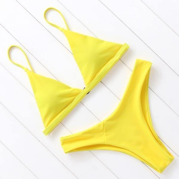OMKAGI Brand Swimwear Women Swimsuit Sexy Push Up Micro Bikinis Set Swimming Bathing Suit Beachwear Summer Brazilian Bikini 2019 - souvikdeysample