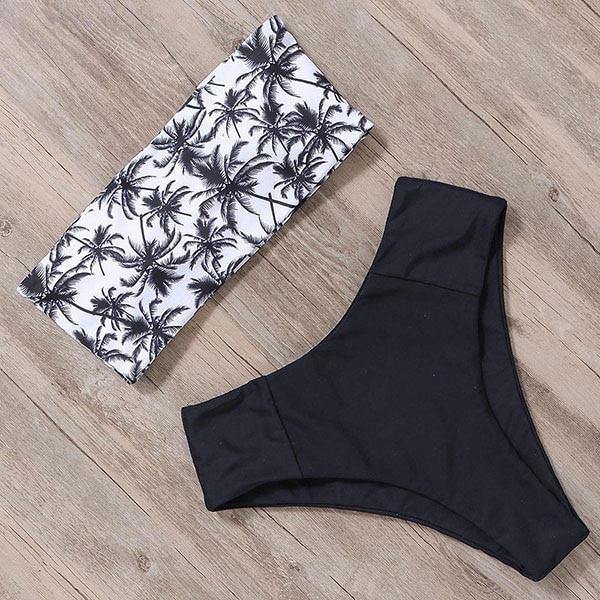 RUUHEE Bandage Bikini Swimwear Women Swimsuit High Waist Bikini Set 2020 Bathing Suit Push Up Maillot De Bain Femme Beachwear - souvikdeysample