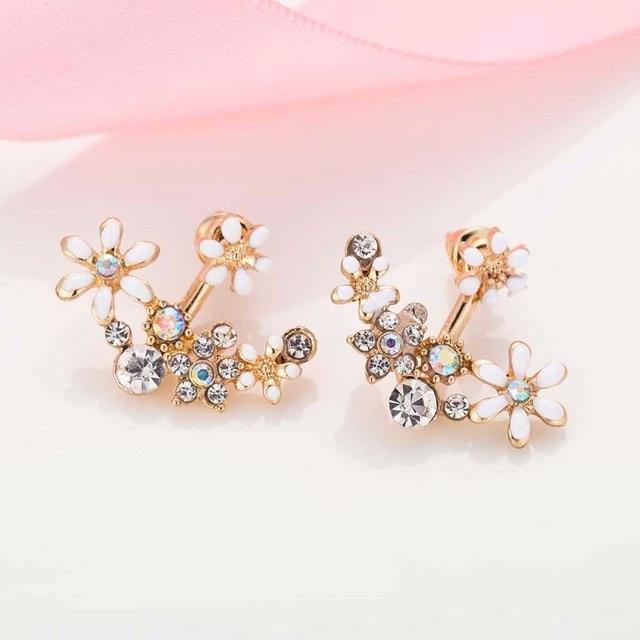 Korean White Acrylic Flower - souvikdeysample