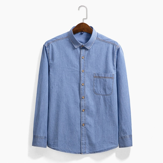 Blue Denim Shirt