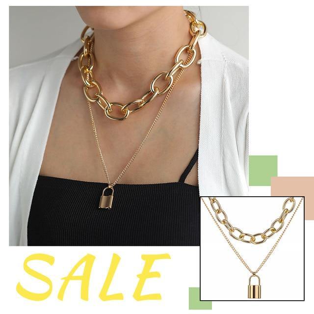 VKME Vintage Multi-layer Chains Necklaces - souvikdeysample