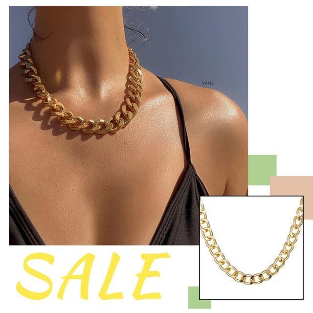 VKME Vintage Multi-layer Chains Necklaces - souvikdeysample