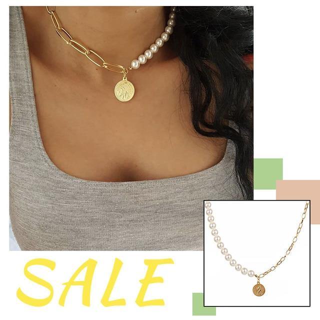 VKME Vintage Multi-layer Chains Necklaces - souvikdeysample