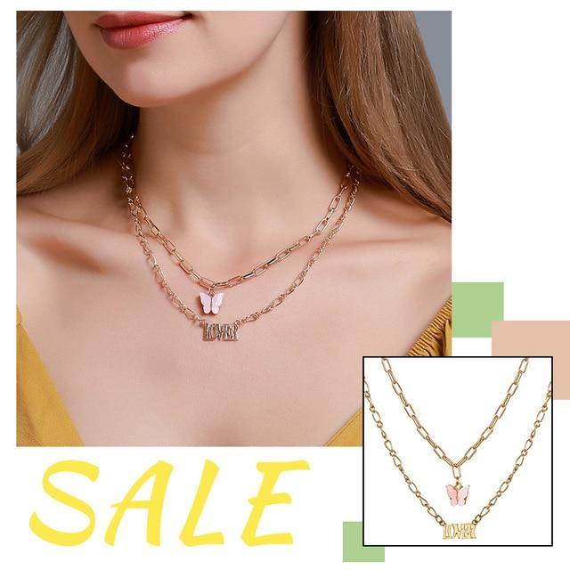 VKME Vintage Multi-layer Chains Necklaces - souvikdeysample
