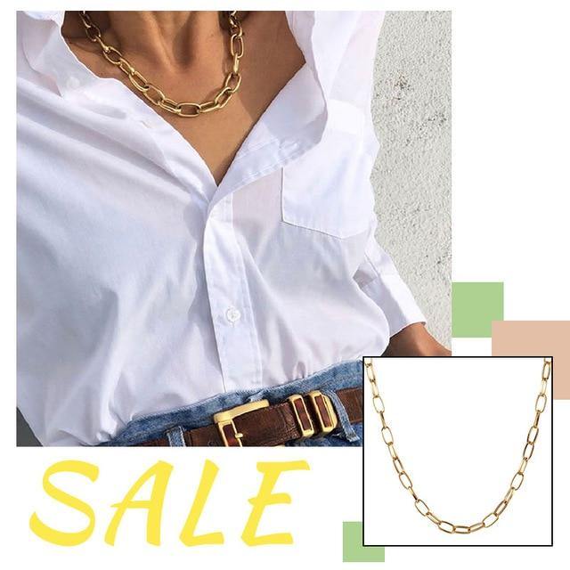 VKME Vintage Multi-layer Chains Necklaces - souvikdeysample