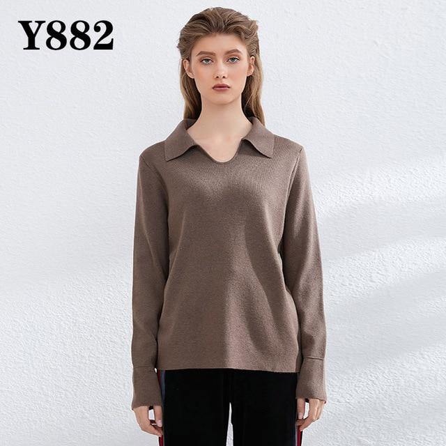 Aachoae Autumn Winter Women Knitted Turtleneck Cashmere Sweater 2020 Casual Basic Pullover Jumper Batwing Long Sleeve Loose Tops - souvikdeysample