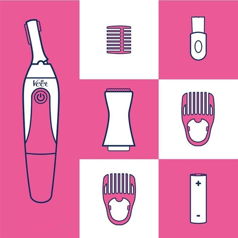 Veet Expert Sensitive Hair Removal Electric Trimmer - souvikdeysample